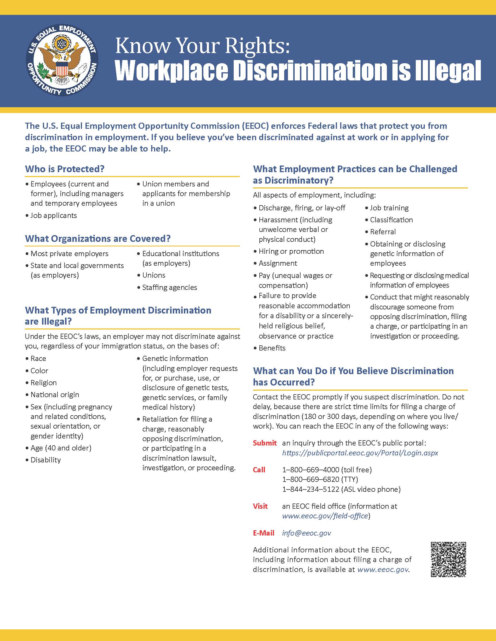 Workplace discrimination file image